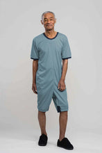 Load image into Gallery viewer, Unisex Adaptive Dignity Suit, Anti-Strip, Night, Short