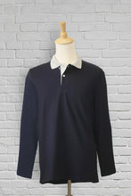 Load image into Gallery viewer, Men Adaptive Polo Long Sleeve