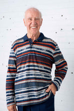 Load image into Gallery viewer, Men Adaptive Polo Long Sleeve
