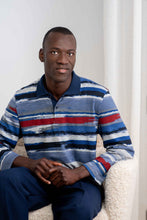 Load image into Gallery viewer, Men Adaptive Polo Long Sleeve