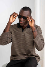 Load image into Gallery viewer, Men Adaptive Polo Long Sleeve