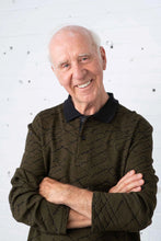 Load image into Gallery viewer, Men Adaptive Polo Long Sleeve