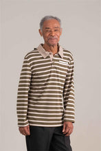 Load image into Gallery viewer, Men Adaptive Polo Long Sleeve