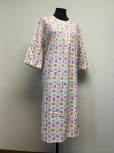 Load image into Gallery viewer, Ladies Adaptive Nightgown, Crew Neck, 2 Buttons