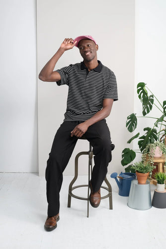 Mens Adaptive Polo With Short Sleeves