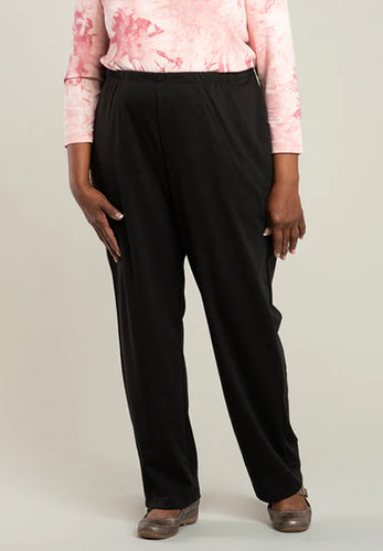 Women's Adaptive Pants, Side Slit Polyester Blend