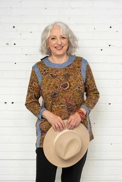 Ladies Adaptive Sweater with Round Neck