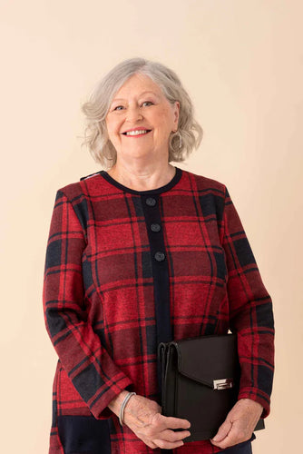 Ladies Adaptive Top Fake Cardigan
