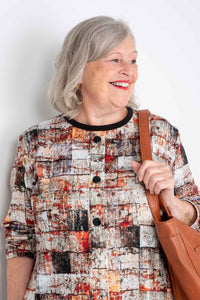 Ladies Adaptive Top Fake Cardigan