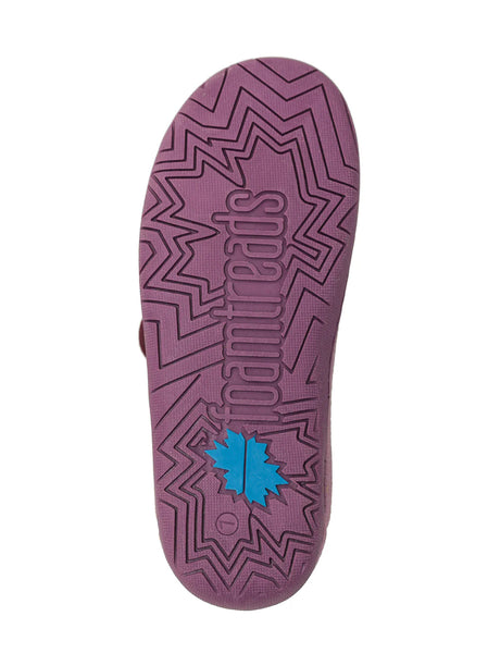 FOAMTREADS Physician L2 Dusty Rose Satin Print Women's Slipper