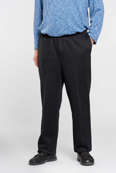 Men's Adaptive Pants, Side Slit Cotton