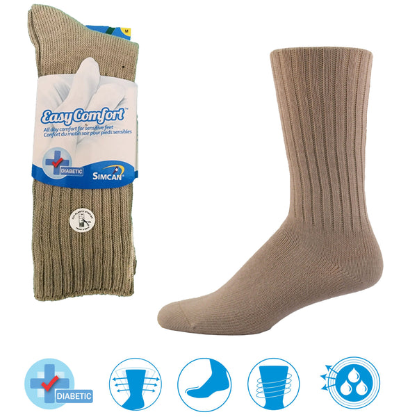 Simcan Easy Comfort Diabetic Socks 3 Pack