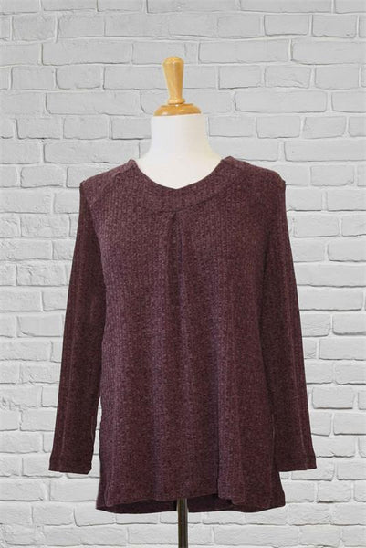 Ladies Adaptive Top Box Pleat