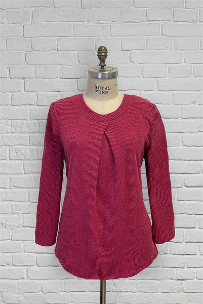 Ladies Adaptive Top Box Pleat