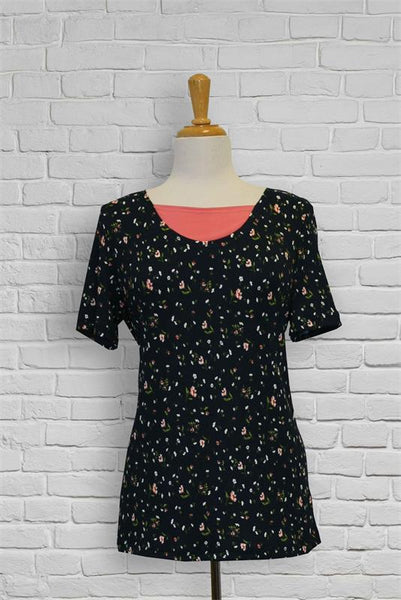 Ladies Adaptive Basic Top Short Sleeves