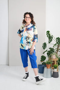 Ladies Adaptive Top With Shawl Neck